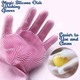 Beauty House Silicone Dishwashing Cleaning Gloves