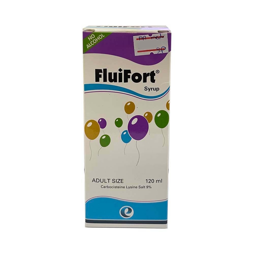 Fluifort Carbocisteine Lysine Salt Syrup 120ML