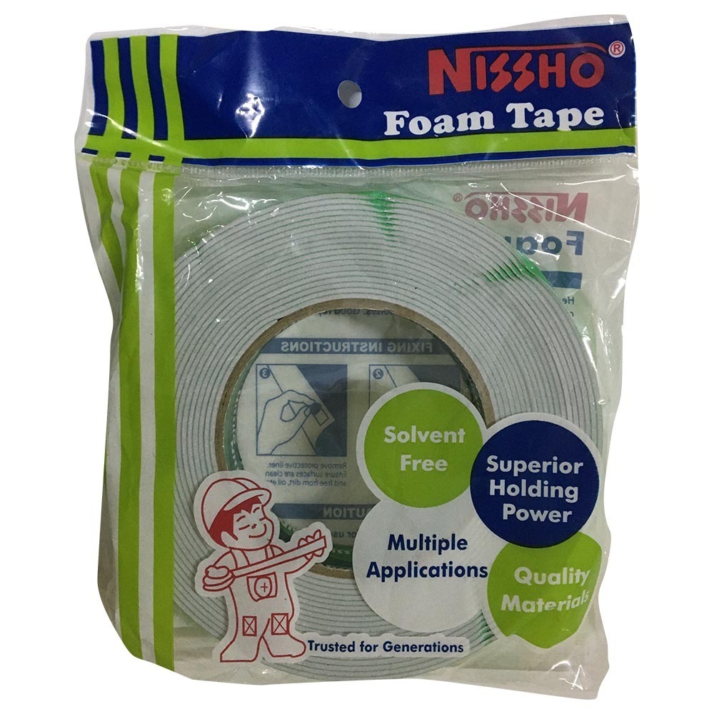 Nissho Double Side Foam Tape 23MMx7M
