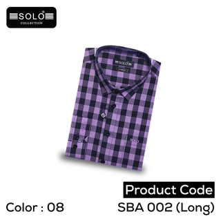 Solo Collection SBA 002 (Long) Slim Fit Shirt Medium 12