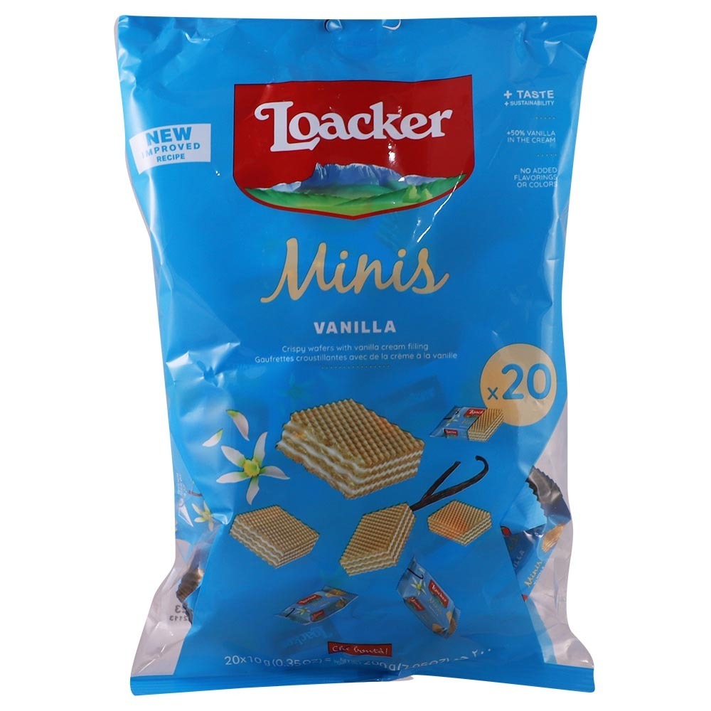 Loacker Classic Wafer Minis Vanille 200G