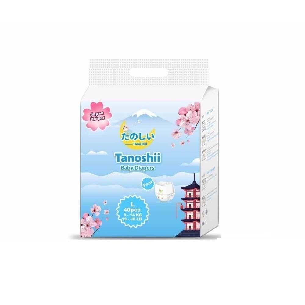 Tanoshii Baby Diaper Pant L-40PCS  8 836000 100127