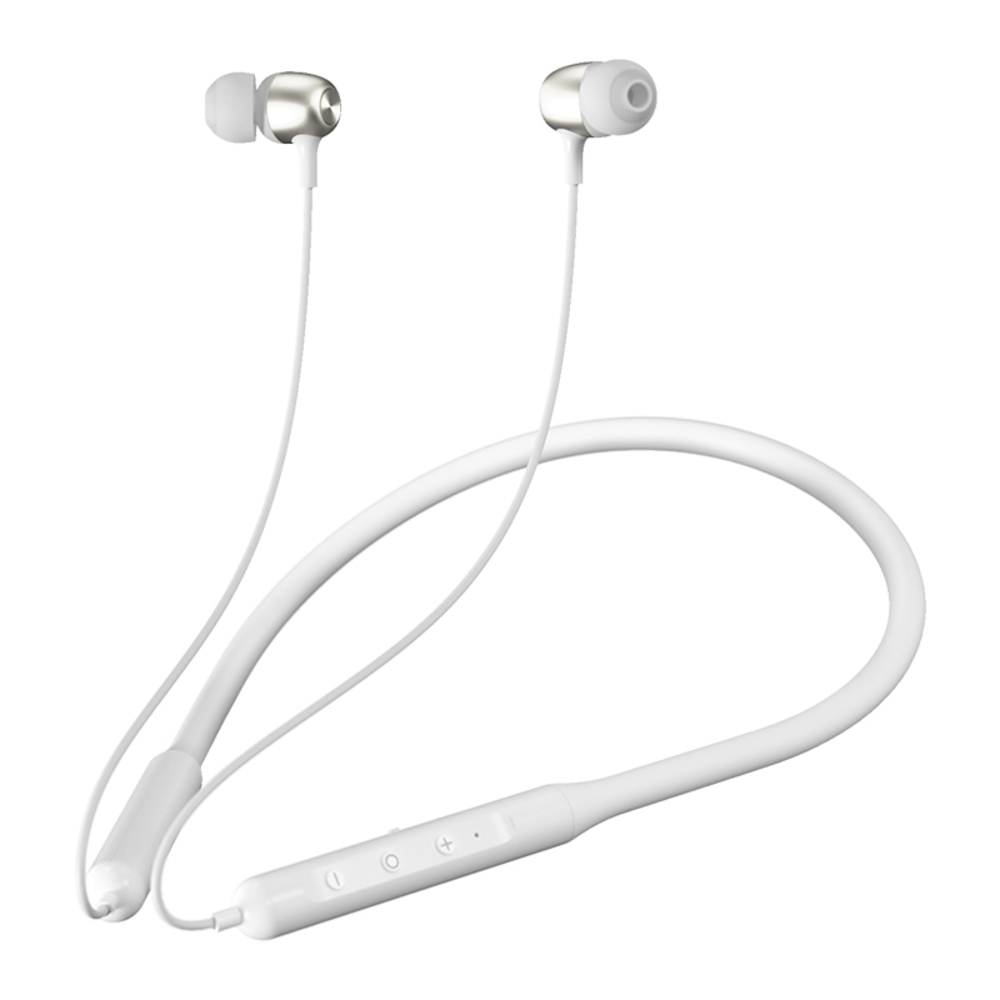 Konfulon BHS-12 (Wireless Neckband Headphone) White