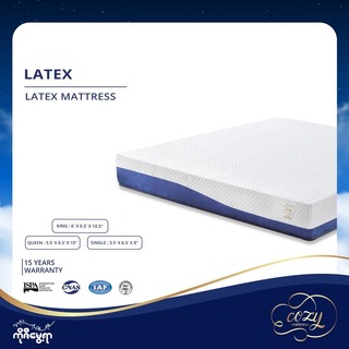 Latex Mattress King  White