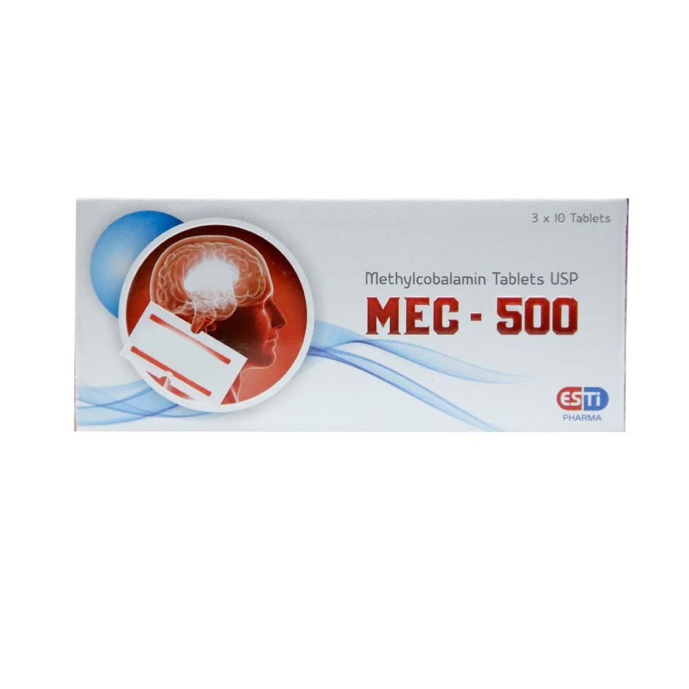 MEC-500 Methylcobalamin 500mcg 10PCS x 3