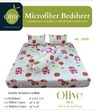 Olive Microfiber Double Bedsheet 5PCS Set OL-BKK-2375D