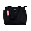 Konoko Canvas Tote Bag Large (Black)