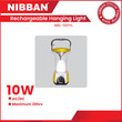 NIBBAN 10W Rechargeable Led Lantern NRL001YL