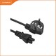 Laptop Power Cable 2 Pin Black  208200