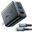 Acefast A19 65W Gan Multi-Function Hub Charger Set 27050003 Black