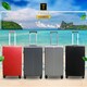 Trend Luggage Black (Aluminum & ABS) TG2219 24IN