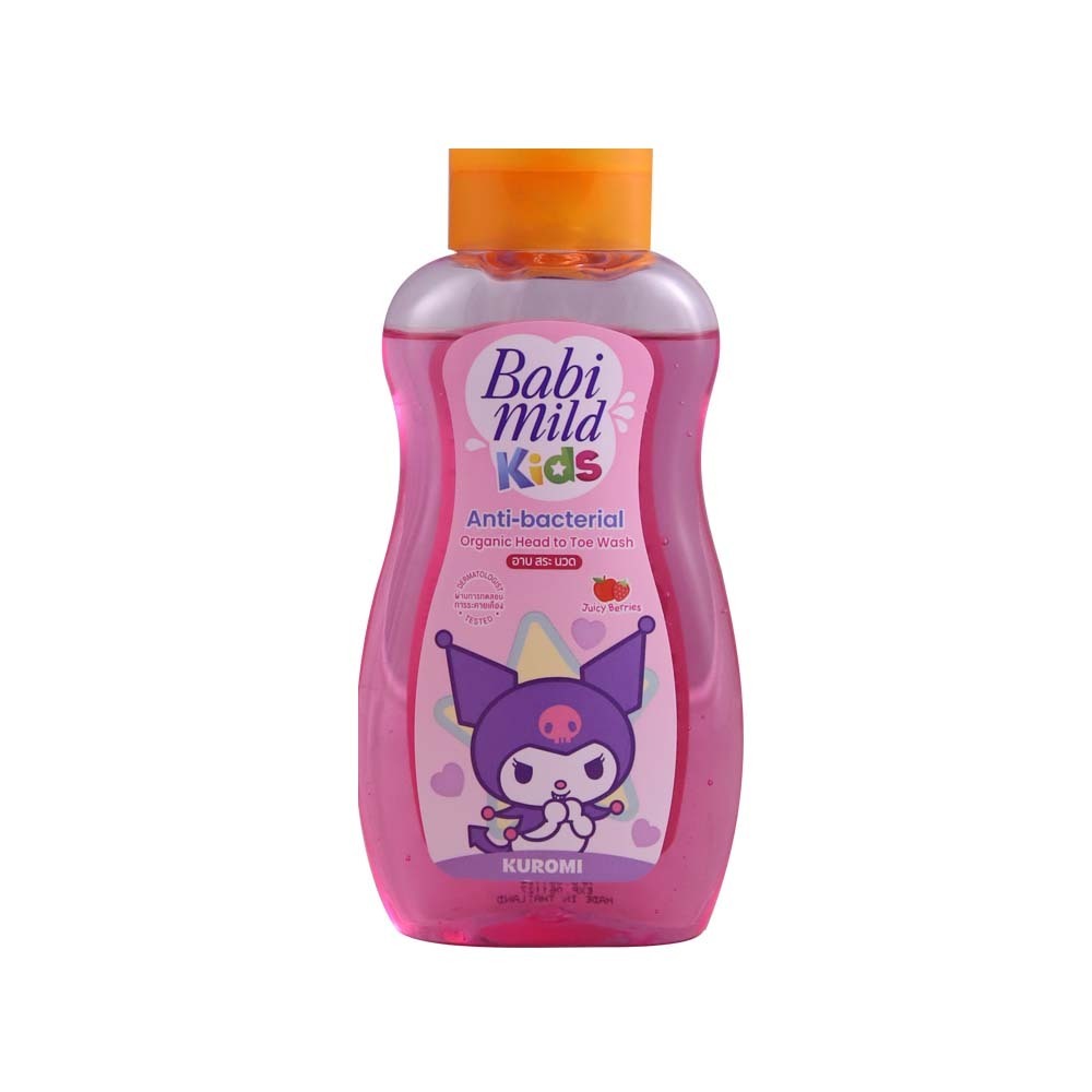 Babi Mild Kids Head To Toe Wash Juicy Berries190ML