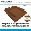 Yulang Hotel Stripped Single Bedsheet Set YLH-17S
