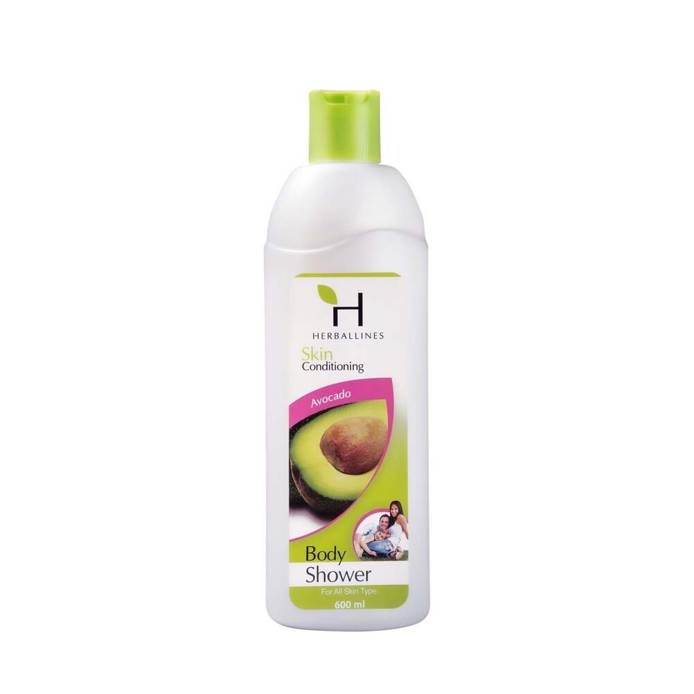 Herballines Skin Conditioning Body Shower 600ML (Avocado)