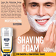 Cosmo Shaving Foam Moisturizing Glycerin 400ML White Dome & Bottom