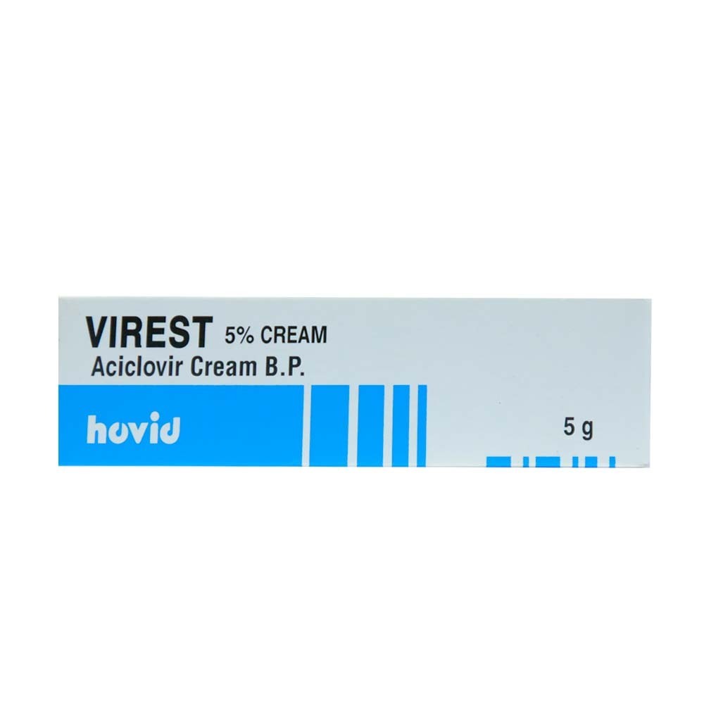 Virest 5% Aciclovir Cream 5G
