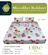 Olive Microfiber Double Bedsheet 5PCS Set OL-BKK-2375D