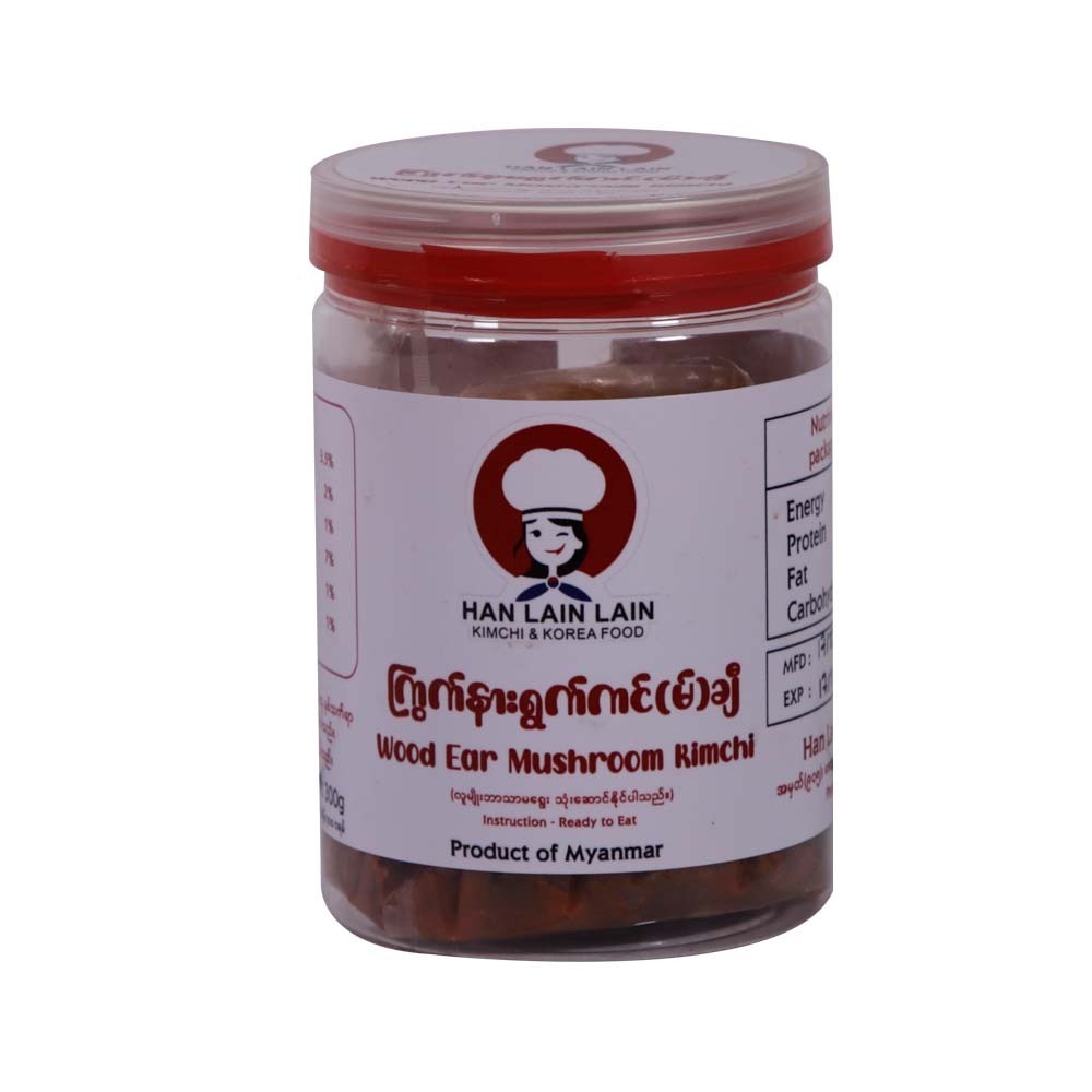 Han Lain Lain Wood Ear Mushroom Kimchi 300G