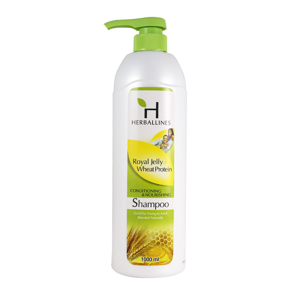 Herballines Conditioning & Nourishing Shampoo 1000ML (Royal Jelly & Wheat Protein)
