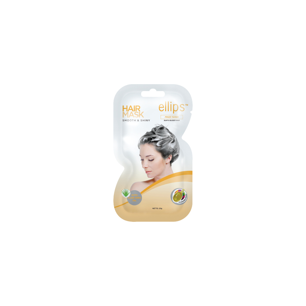 Ellips Smooth & Shiny (For Normal Hair With Tendency To Dull) Hair Mask