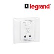 Legrand LG-2G SHAVER SOCKET WH (617608) Switch and Socket (LG-16-617608)