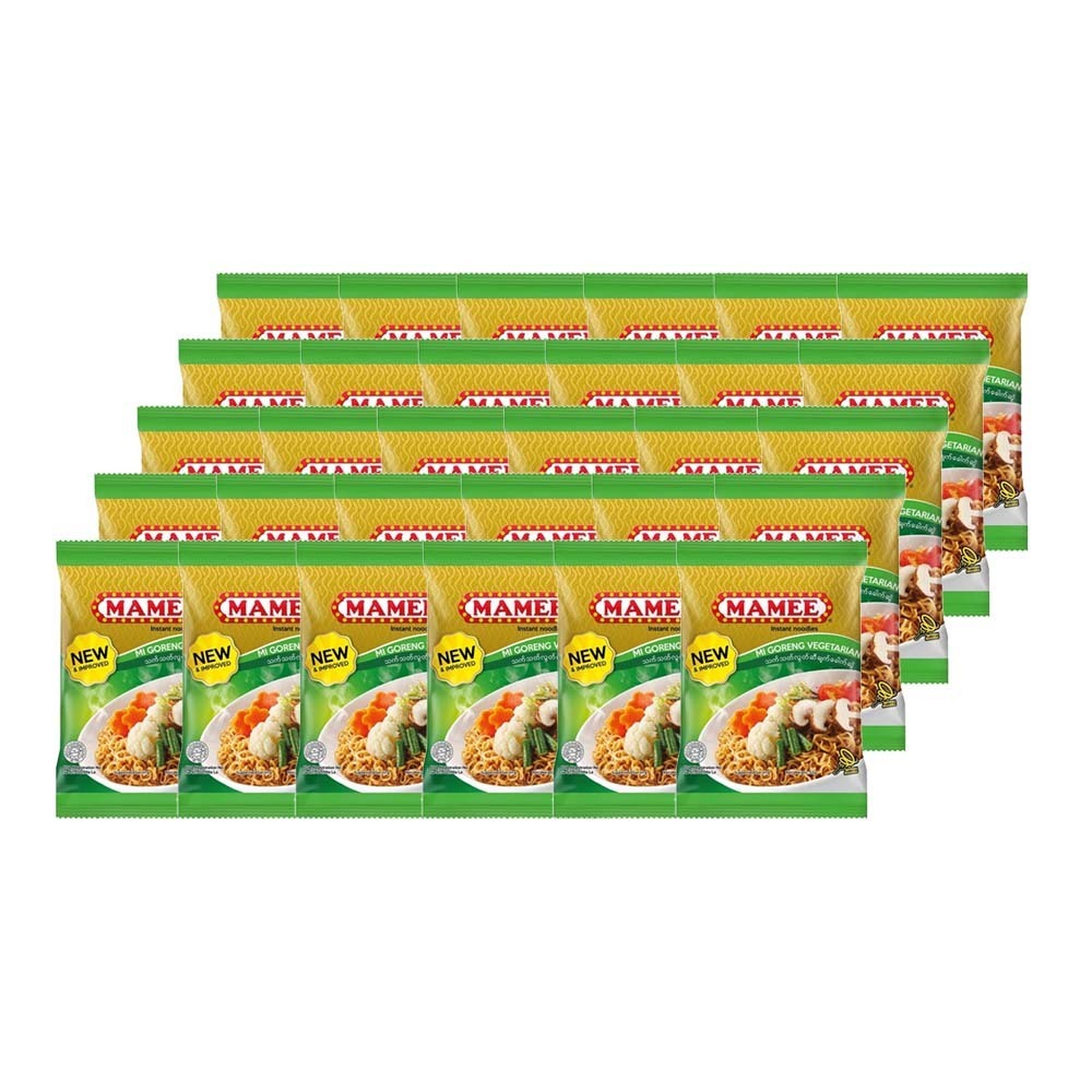 Mamee Instant Migoreng Noodle Vegetable 30PCSx55G