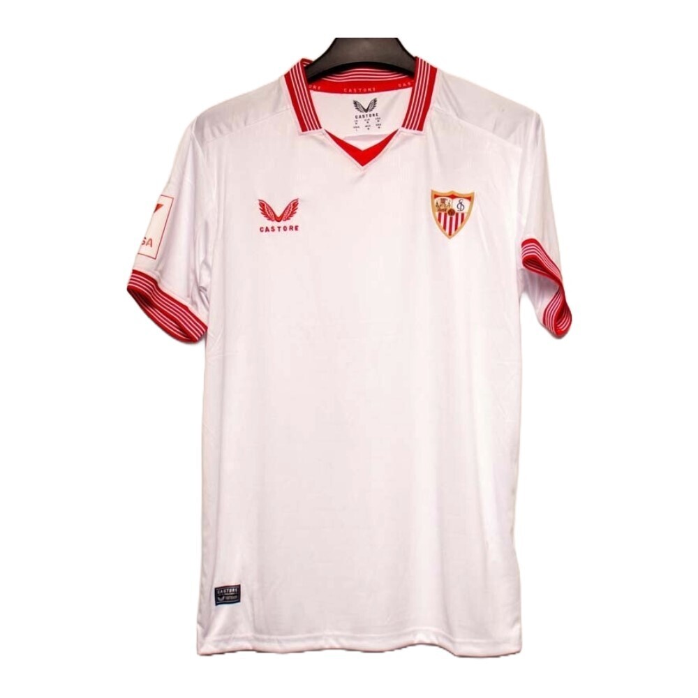 Sevilla Official Home Fan Jersey 23/24  White (Medium)