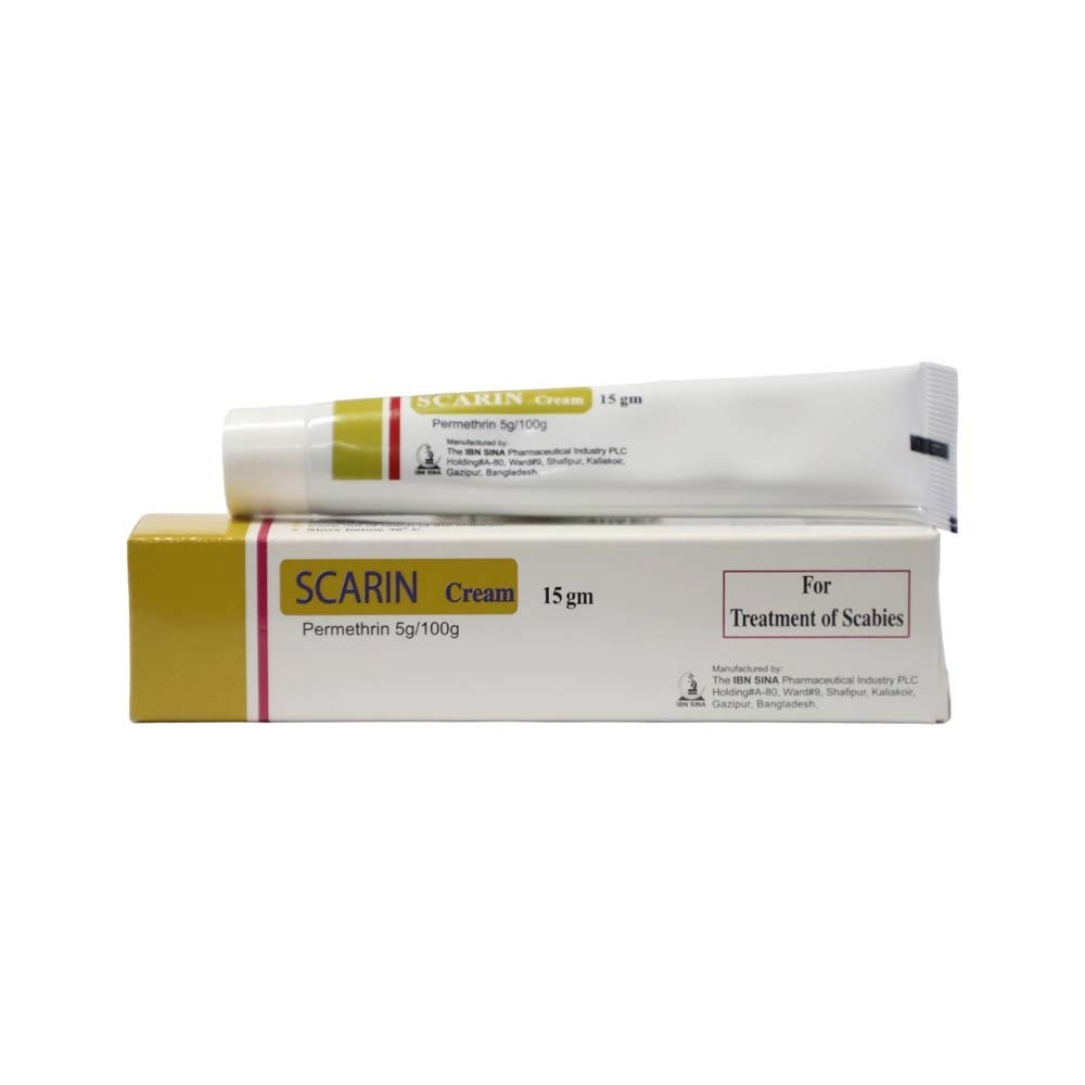 Scarin Cream Permethrin 15GM