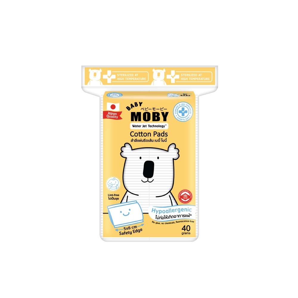 Baby Moby Standard Cotton Pads 40G