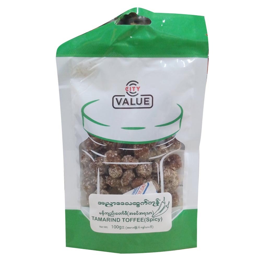 City Value Tamarind Toffee Spicy 100G