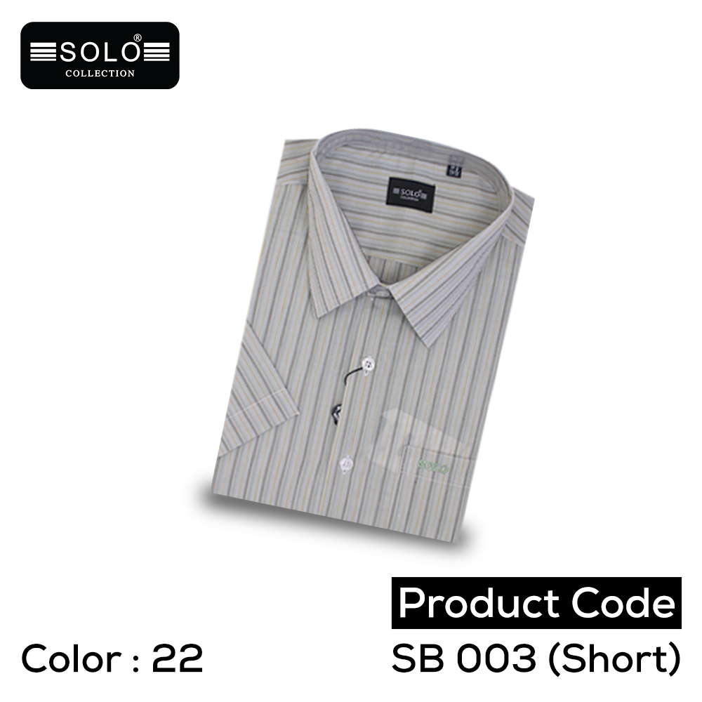 Solo Collection SB 003 (Short) Regular Shirt Large 22