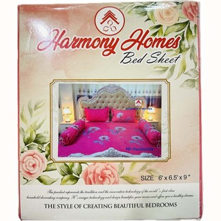 Harmoy Homes Bed Sheet Double BS05 (HH Double-267)