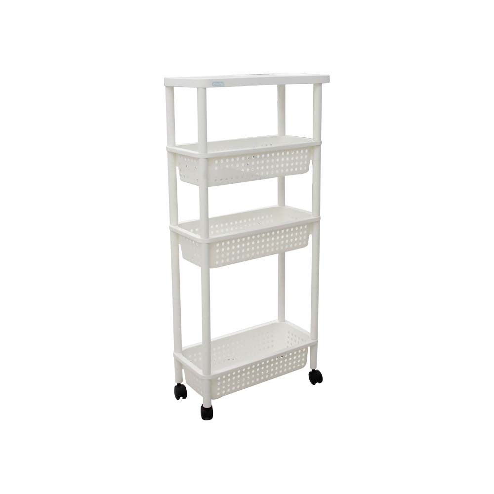 Inochi 4 Tier Shelf Wheel 48 x 21 x 100cm HIN.KEDD.TOKY
