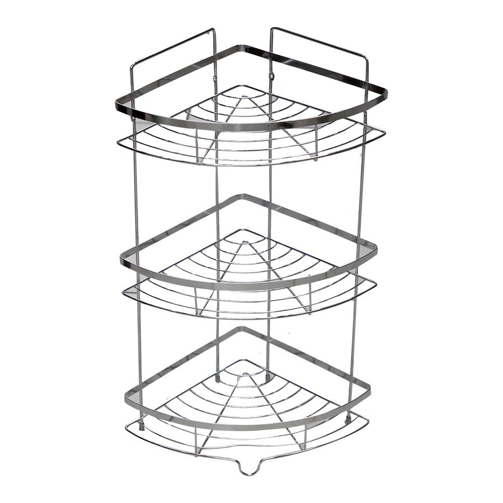 Metal Bathroom Rack 3Step 30 x 25 x 55cm XY-006