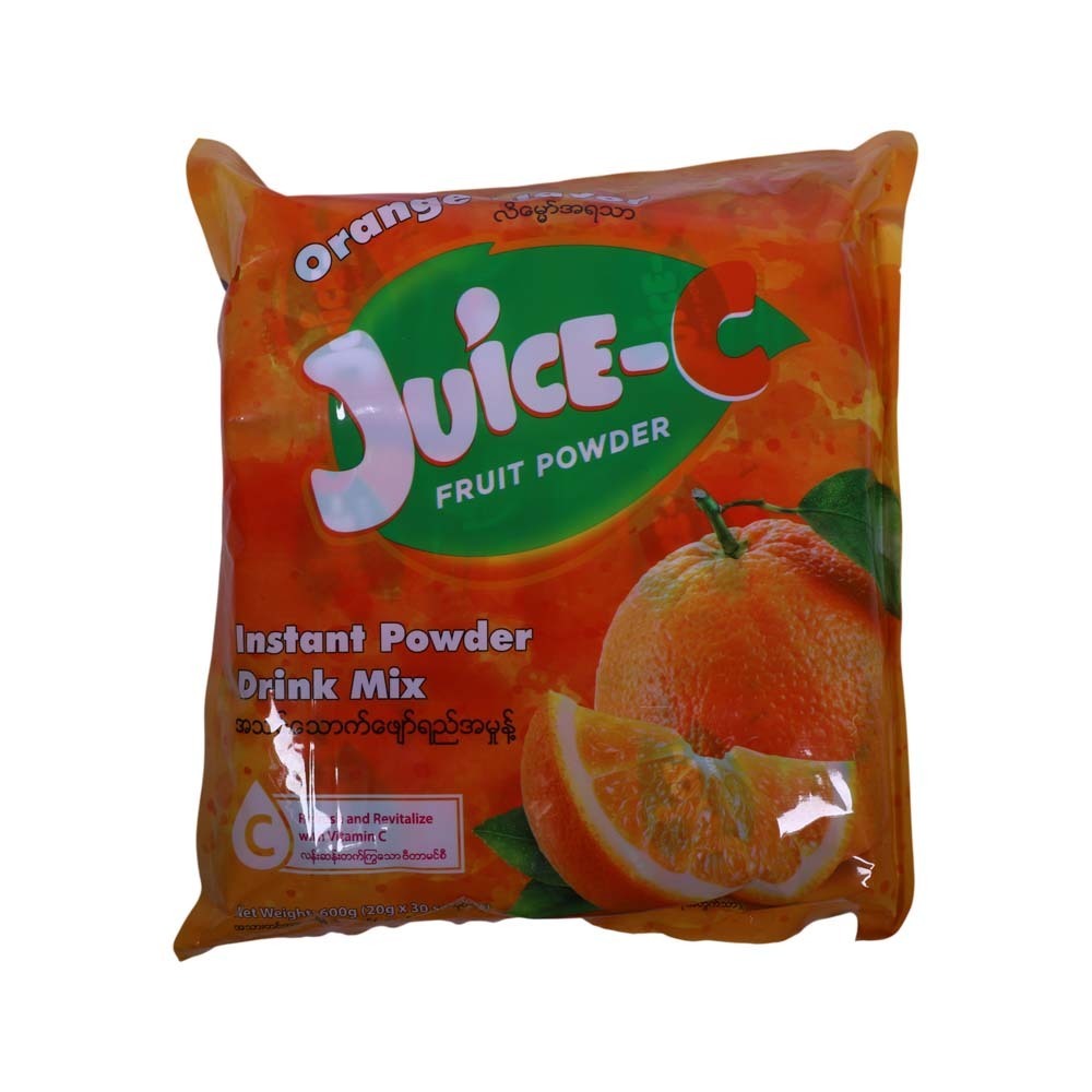 Juice-C Inst Powder Orange 30PCS 600G