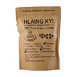 Hlaing Kyi 100% Pure Arabica Whole Beans Coffee Dark Roast 300G