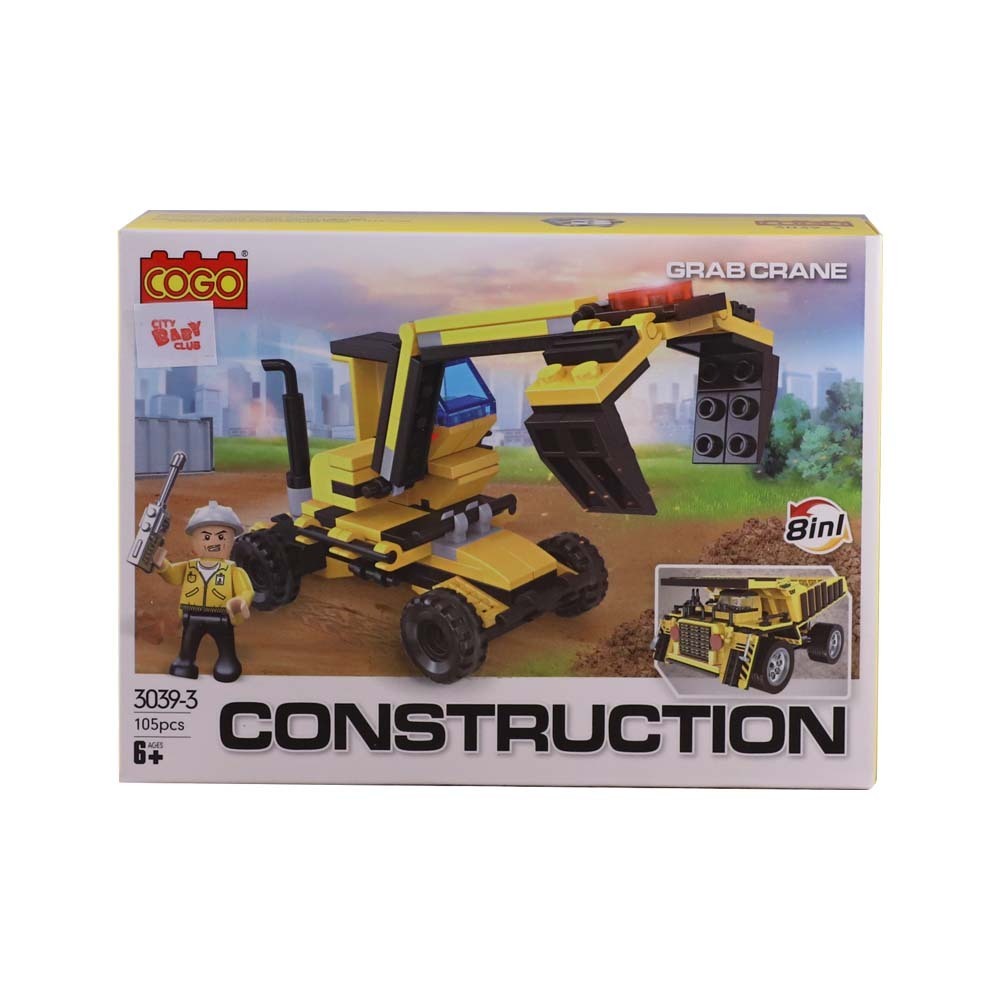 Cogo 8In1 Construction No.3039