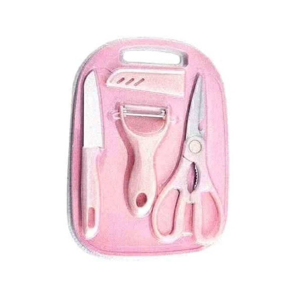 Beauty House Cutting Board with Knife Set 1Pack (Random)