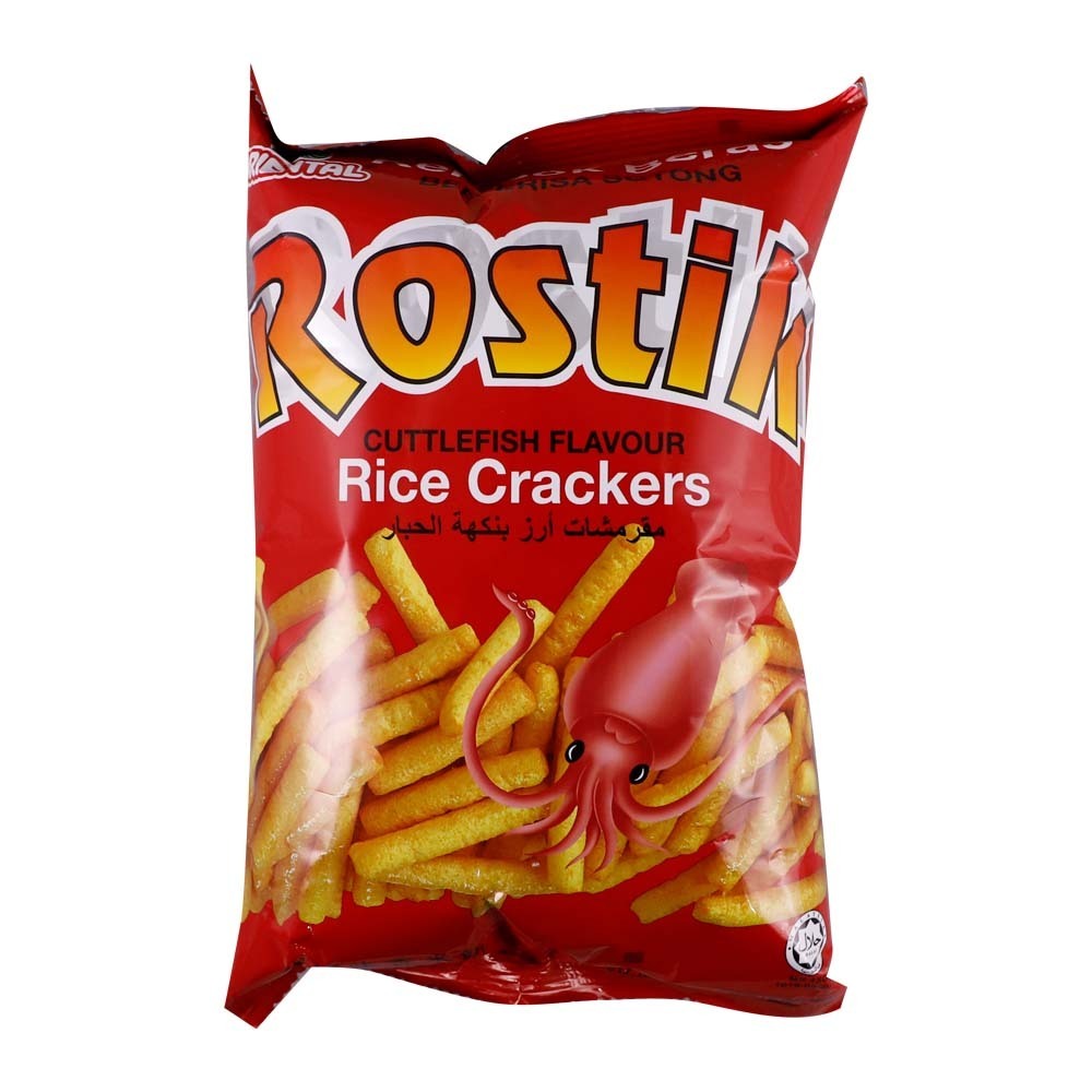 Oriental Rostik Rice Crackers Cuttlefish 60G