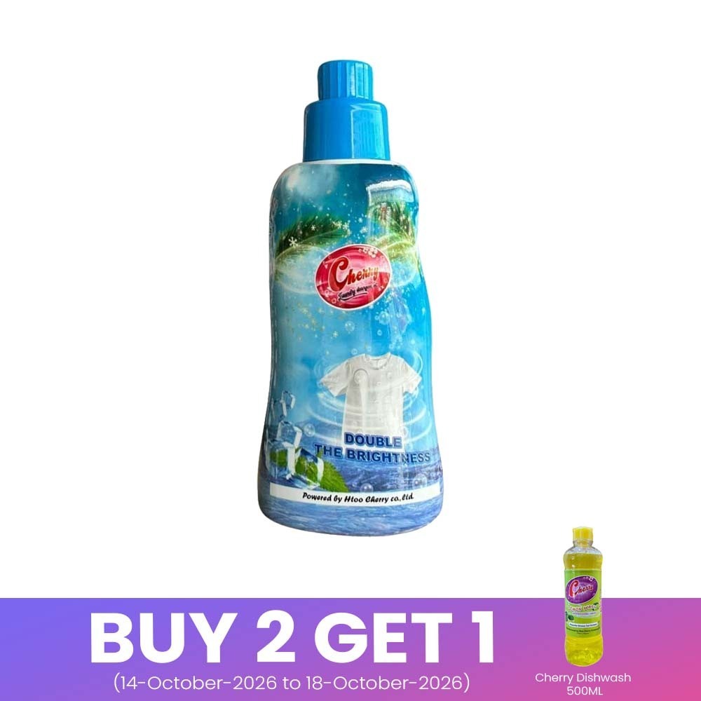 Cherry Laundry Detergent Oil Light Blue Perfume 1000ML
