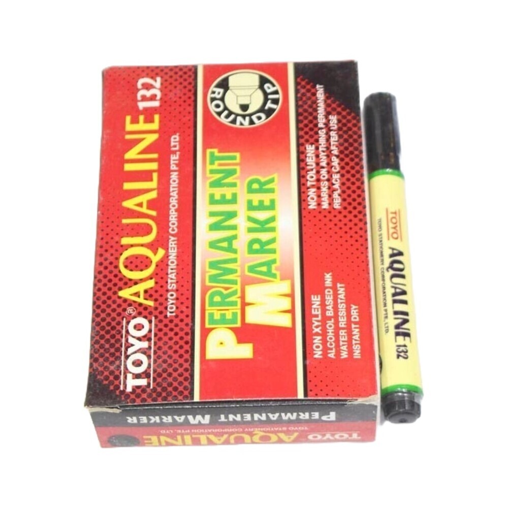 TOYO Permanent Marker (MK132-BK) Black