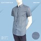 Cottonfield Men Short Sleeve Printed Shirt C01 (XL) 222221011