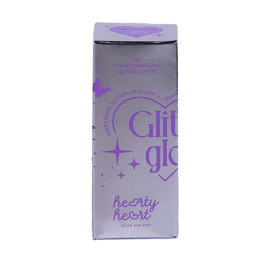 Hearty Heart Glitz Gloss Lip Oil 2ML Crystal