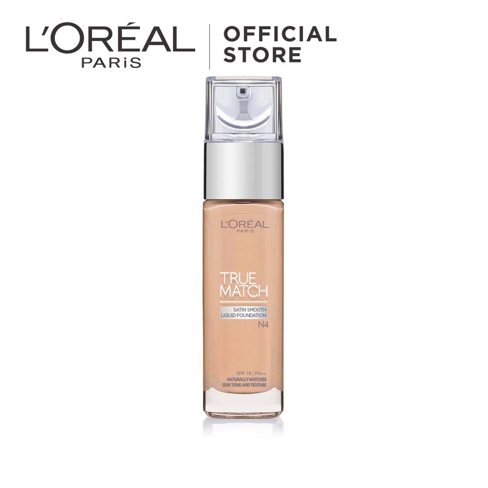 Loreal True Match Liquid Foundation N4-Nude Beige 30ML