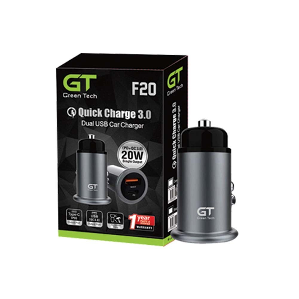 Green Tech Mobile Accessories GTCC - F20 Black