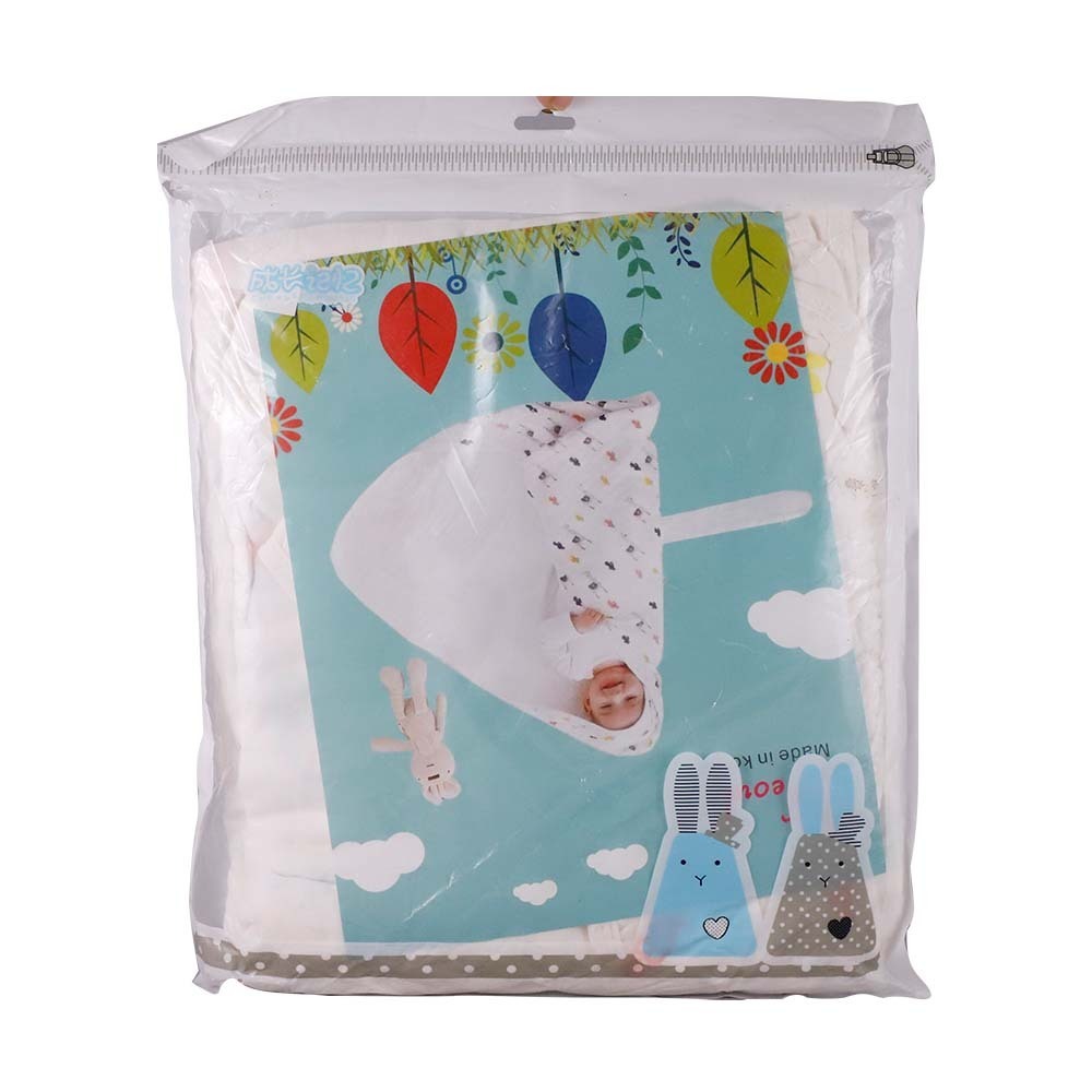 Sl Baby Cotton Hooded Blanket 80X85CM No.5735