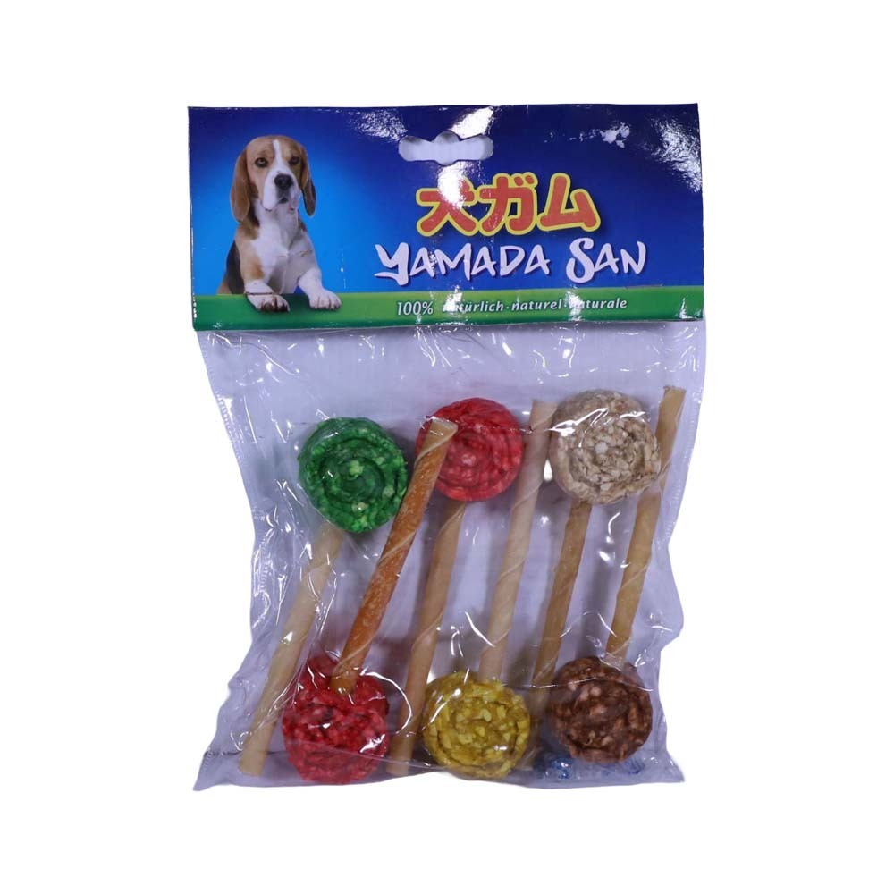 Yamada San Dog Chews 5Inches 6 pcs (Munchy Lollipop)
