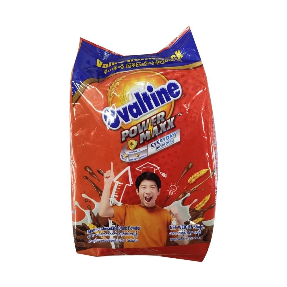 Ovaltine 3 in 1 Malted Chocolate Drink Powder 350G