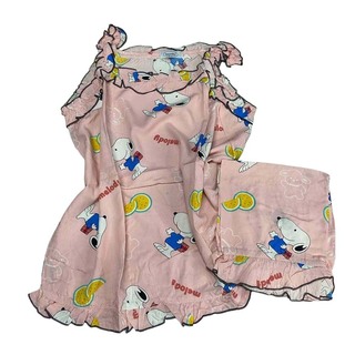 Bambi Women Spant One Set S/S (AA0055) Blue