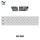 Goal Soccer Shoes Gray & Red GLF-2522-ER (No-45)